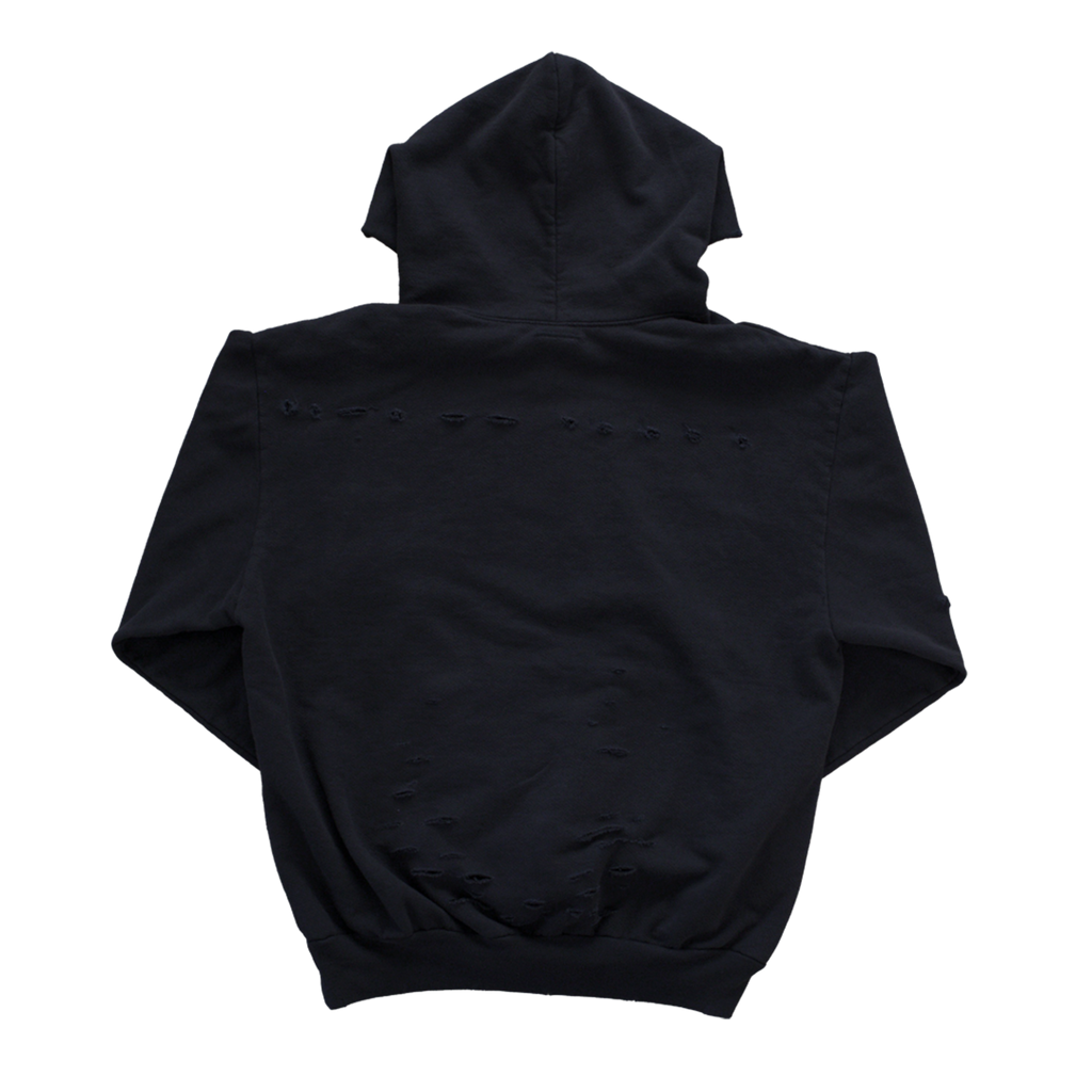 Patchwork Black Distressed (S)