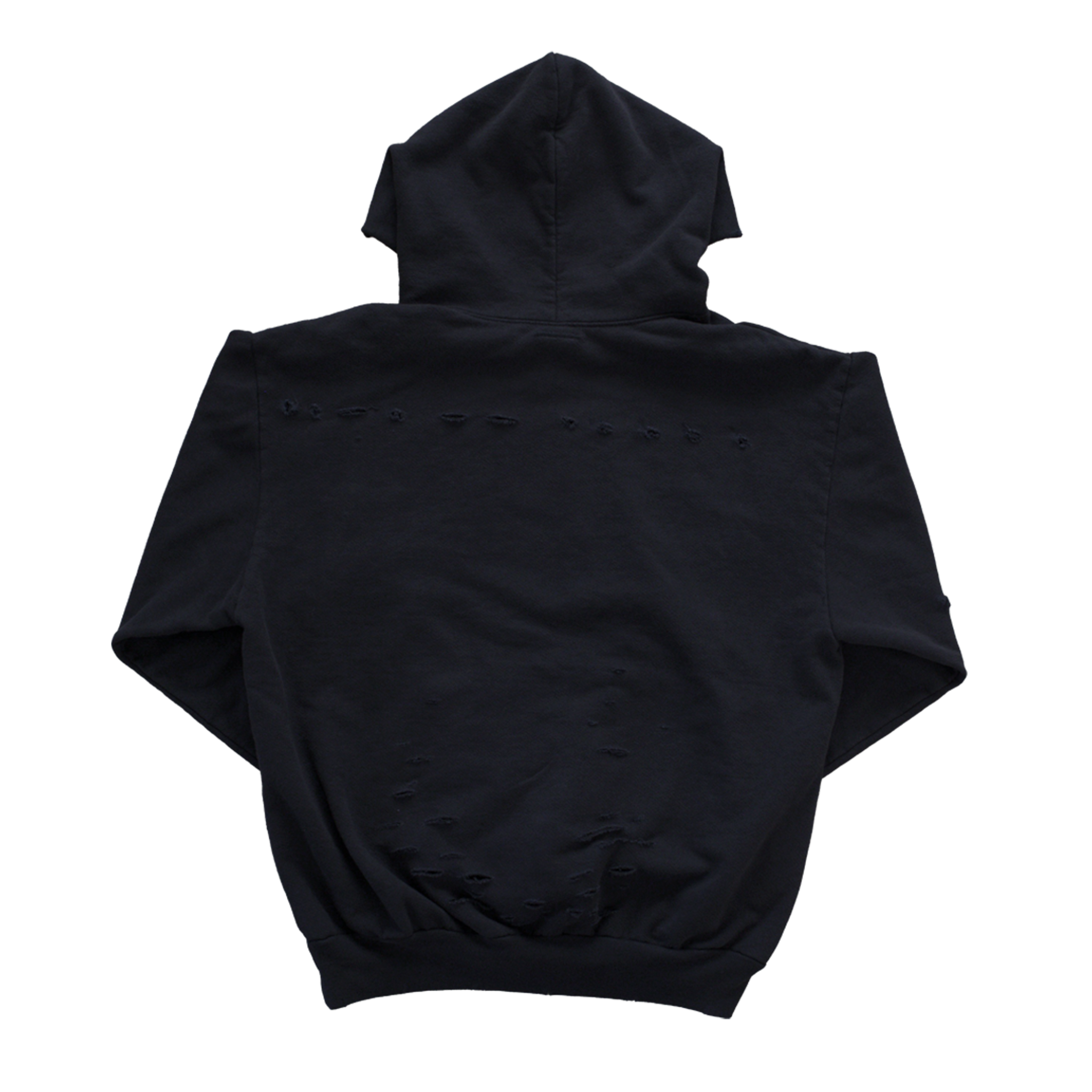 Patchwork Black Distressed (S)