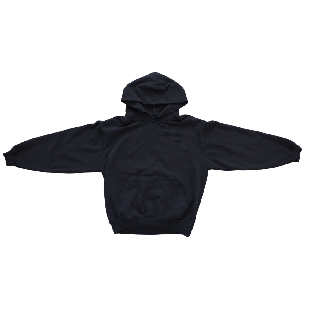 Patchwork Black Distressed (S)