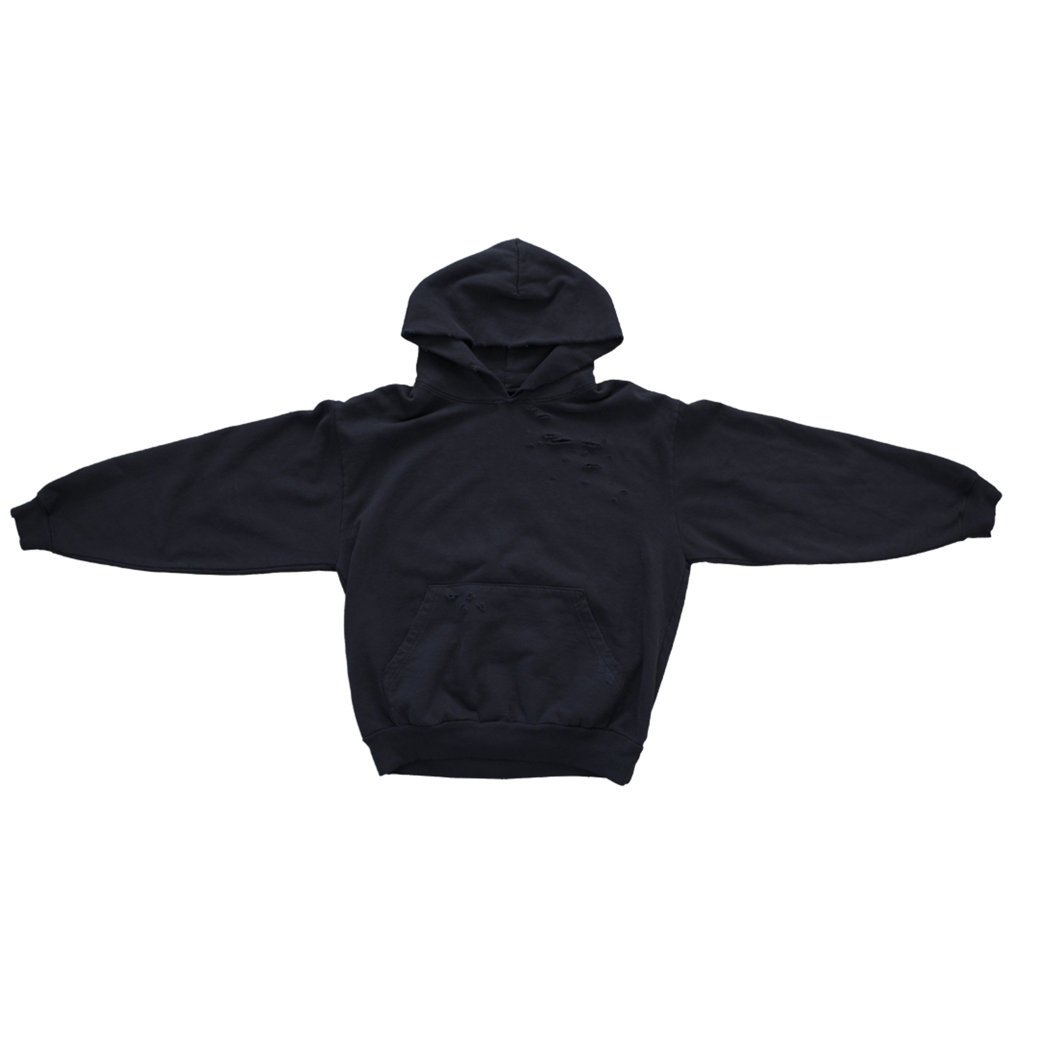 Patchwork Black Distressed (S)